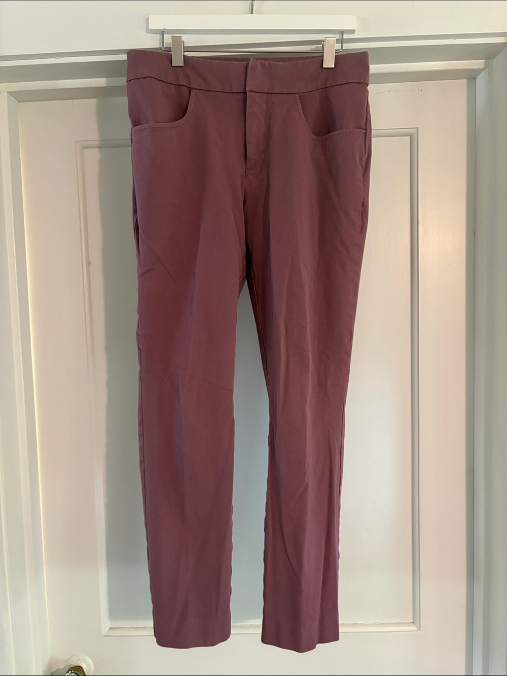 a new day Men's Slim Straight Chinos in Dusty Rose